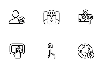 Maps And Navigation Icon Pack