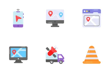 Maps And Navigation Icon Pack