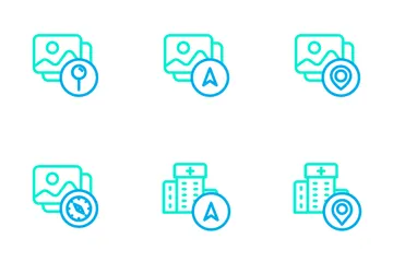Maps And Navigation Icon Pack