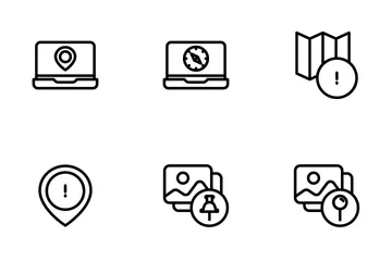 Maps And Navigation Icon Pack
