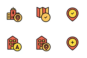 Maps And Navigation Icon Pack