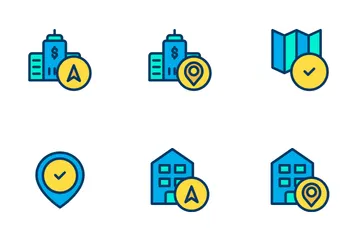 Maps And Navigation Icon Pack