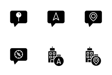 Maps And Navigation Icon Pack