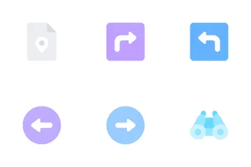 Maps And Navigation Icon Pack