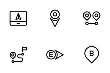 Maps & Location Icon Pack
