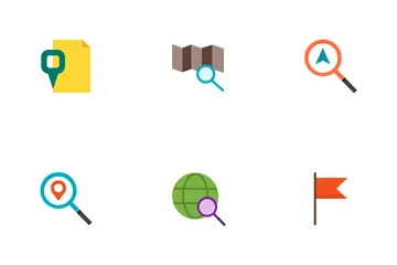 Maps & Navigation Icon Pack