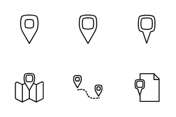 Maps & Navigation Icon Pack