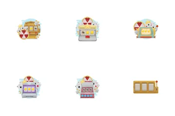 Maquina de casino Icon Pack