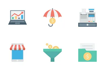 Marché et économie Pack d'Icônes