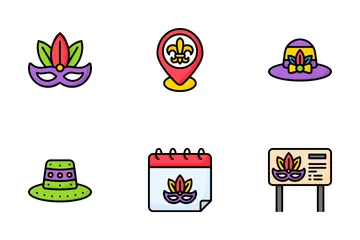 Mardi Gras Icon Pack