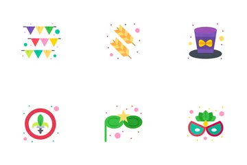 Mardi Gras Vol 2 Icon Pack