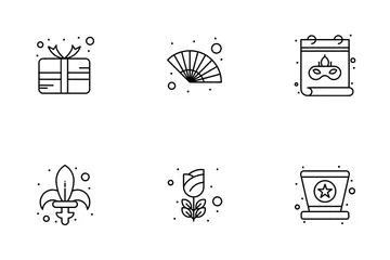 Mardi Gras Vol 2 Icon Pack