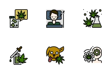 Marijuana medica Icon Pack