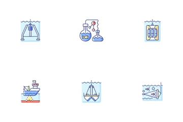 Marine Exploration Icon Pack