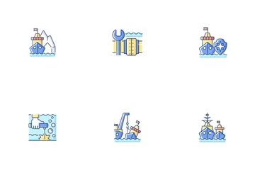 Marine Industry Icon Pack