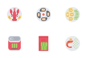 Mariscos Icon Pack