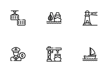 Maritime & Shipping Icon Pack