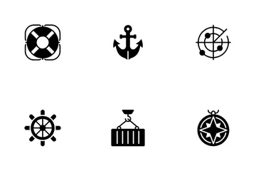 Maritime Transport Icon Pack