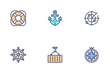 Maritime Transport Icon Pack