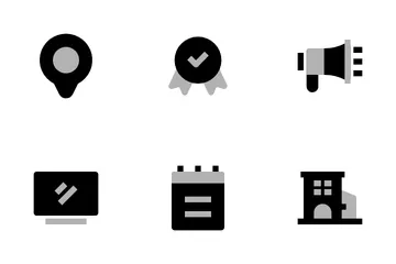 Markenidentität Icon Pack