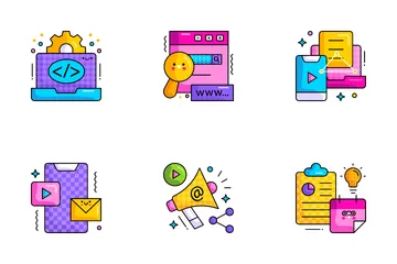 Markering And SEO Icon Pack