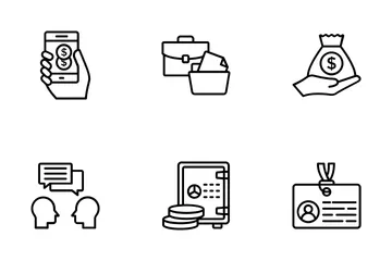 Market And Economy Icon Pack