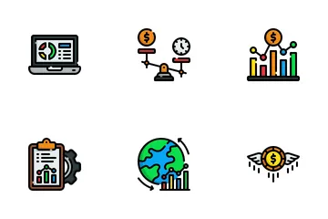 Market And Economy Icon Pack