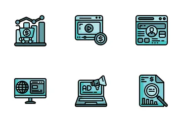 Market And Economy Icon Pack