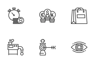 Market And Economy Icon Pack