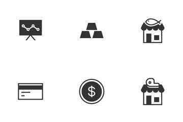 Market And Finance Icon Pack