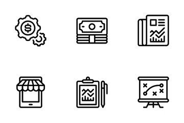 Market And Finance Icon Pack