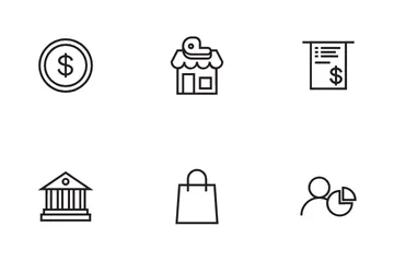 Market And Finance Icon Pack