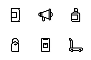 Market And Store Icon Pack