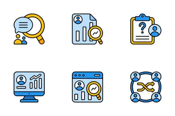 Market Research Icon Pack