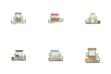 Market Stall Icon Pack