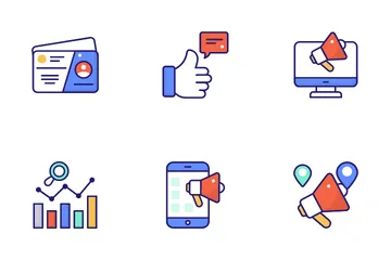 Marketing & Adsvertising Icon Pack