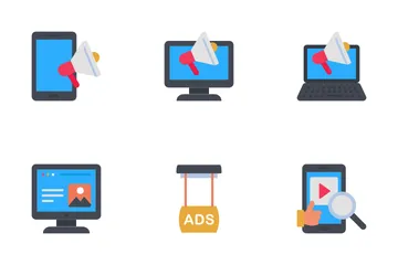 Marketing And Advertisement Vol-2 Icon Pack