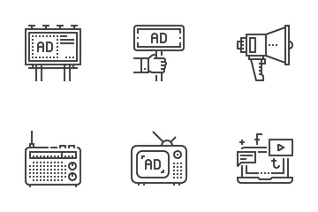  Marketing And Advertising Icon Pack