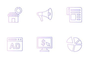 Marketing And Growth Icon Pack