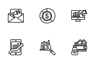 Marketing And Growth Icon Pack