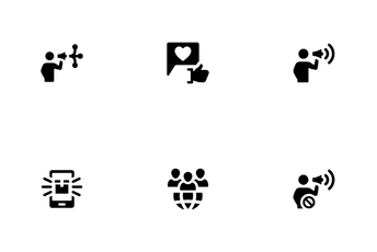 Marketing And Influencers Icon Pack