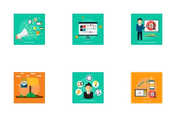 Marketing And Management Icon Pack