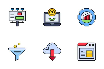 Marketing And S E O Icon Pack