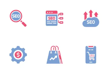 Crescimento de marketing Icon Pack