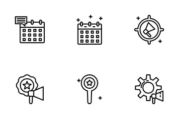 Marketing de contenu Pack d'Icônes