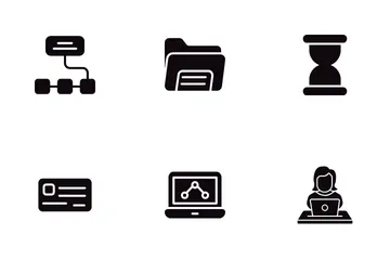 Publicidad digital Paquete de Iconos