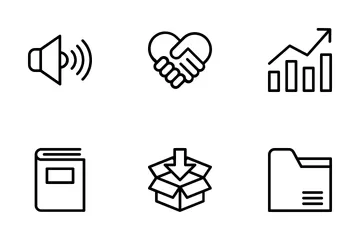 Márketing Digital 3 Paquete de Iconos