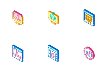 Marketing digital Icon Pack