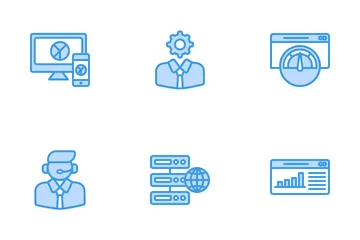 Marketing e SEO Pacote de Ícones