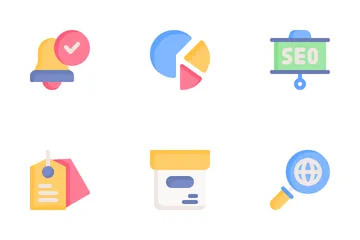 Marketing e SEO Icon Pack